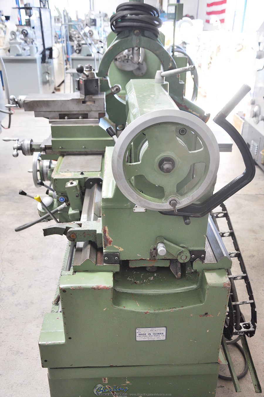 Used-Kingston-Used Kingston Heavy Duty Gap Bed Precision Lathe-HR2000-A4046-010