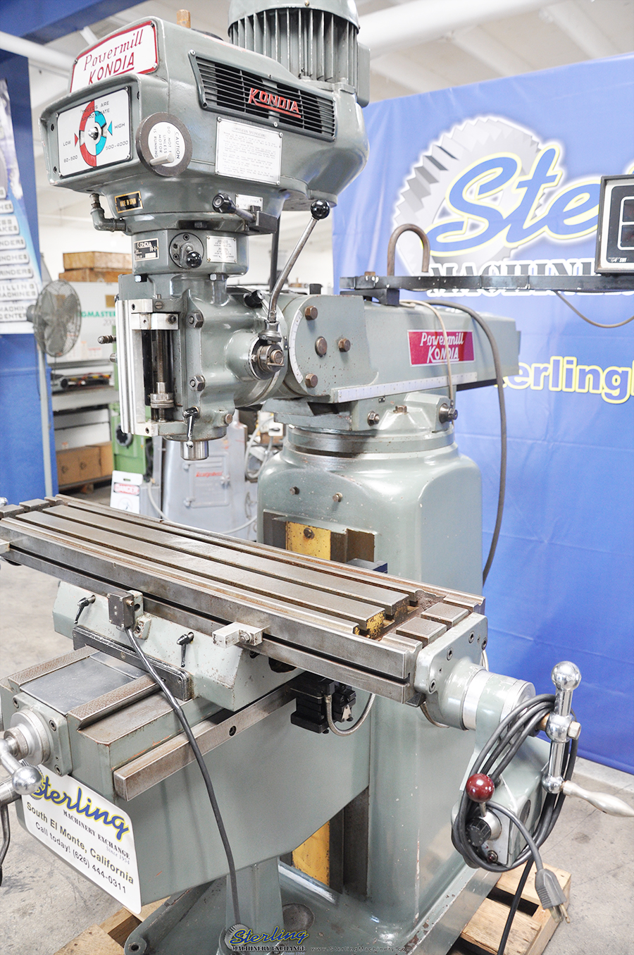 Used Kondia Vertical Milling Machine with Variable Speed 