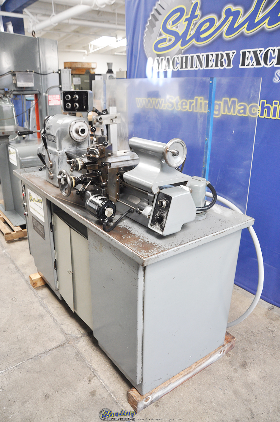 Used Hardinge Precision Tool Room Lathe With Inch Threading Precision