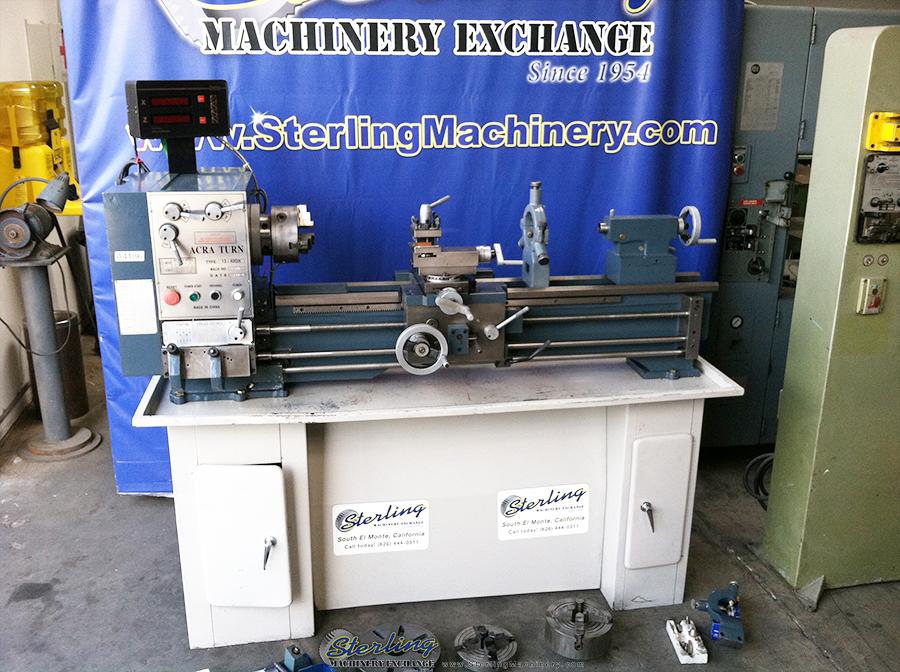 Used-Acra -Turn-Used Acra-Turn Gap Bed Engine Lathe-1340GH-A4186-01