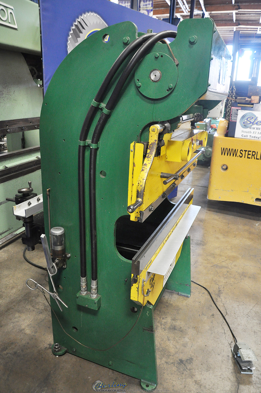 Used Denver CNC HydraMechanical Press Brake Brake