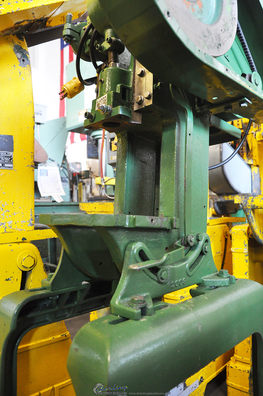 Used Benchmaster OBI Punch Press O.B.I. Flywheel Type Single Crank