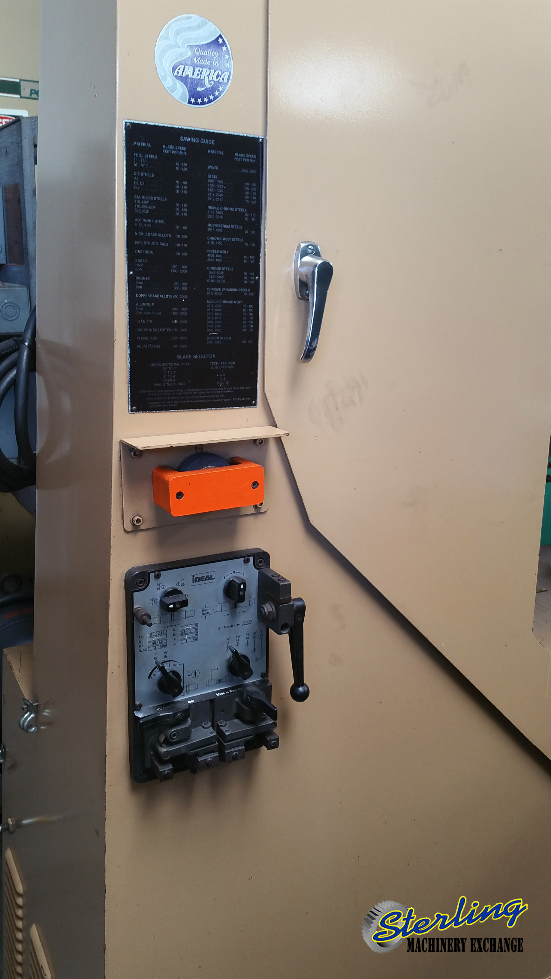 Used-Kalamazoo-Used Kalamazoo Variable Speed Vertical Bandsaw-VS-36-A4287-026