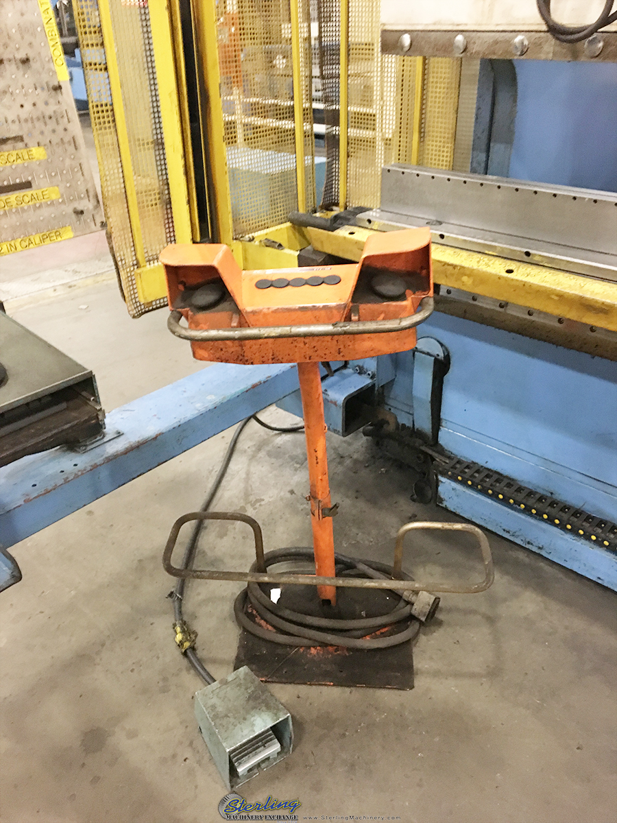 For Sale 250 Ton x 10' Used Pullmax Optima CNC Hydraulic Press Brake, Mdl. 250.3.1/2.55