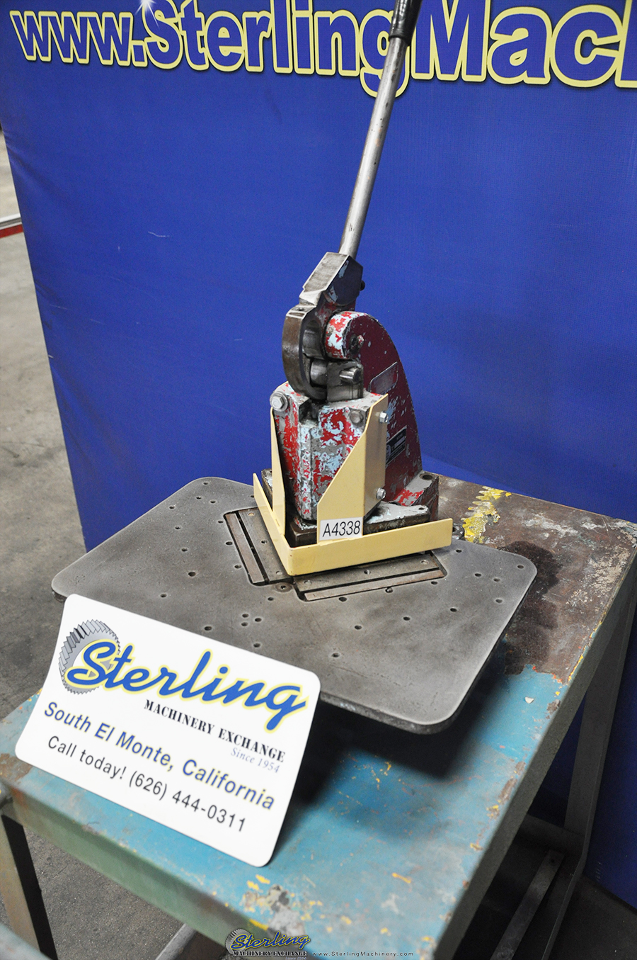 Used-Used Di-Arco Hand Notcher-NO. 1-A4338-01