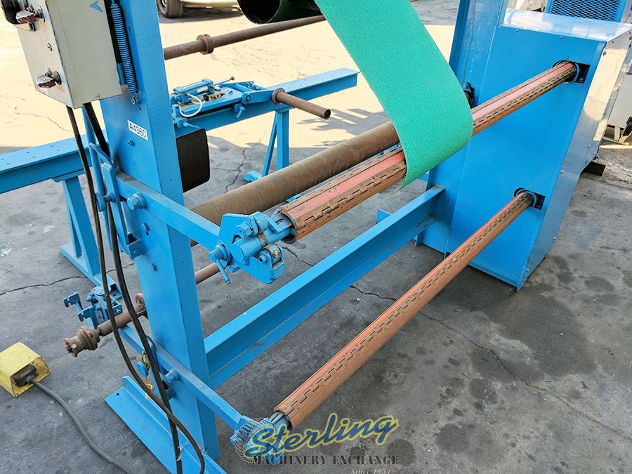 Used-Used Sandpaper Slitter Roll Machine-A4360-02