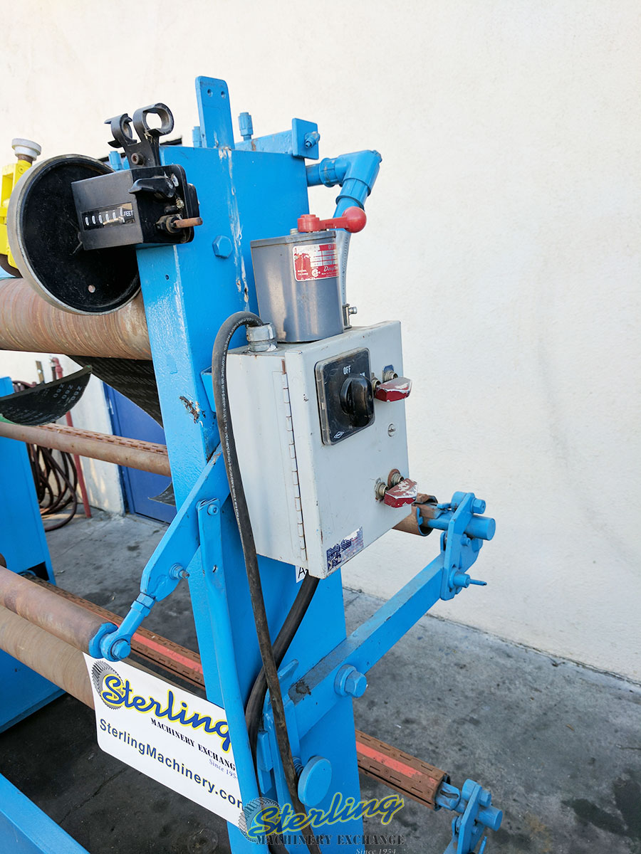 Used-Used Sandpaper Slitter Roll Machine-A4360-05