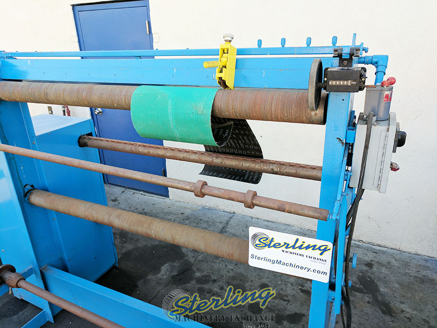 Used-Used Sandpaper Slitter Roll Machine-A4360-08