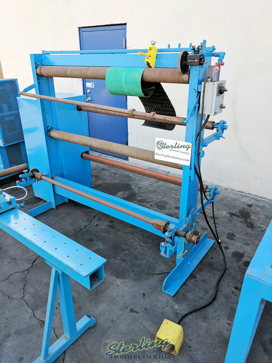 Used-Used Sandpaper Slitter Roll Machine-A4360-01