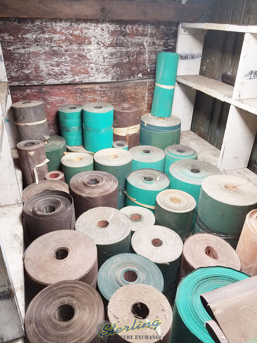 Used-Used Sandpaper Slitter Roll Machine-A4360-010