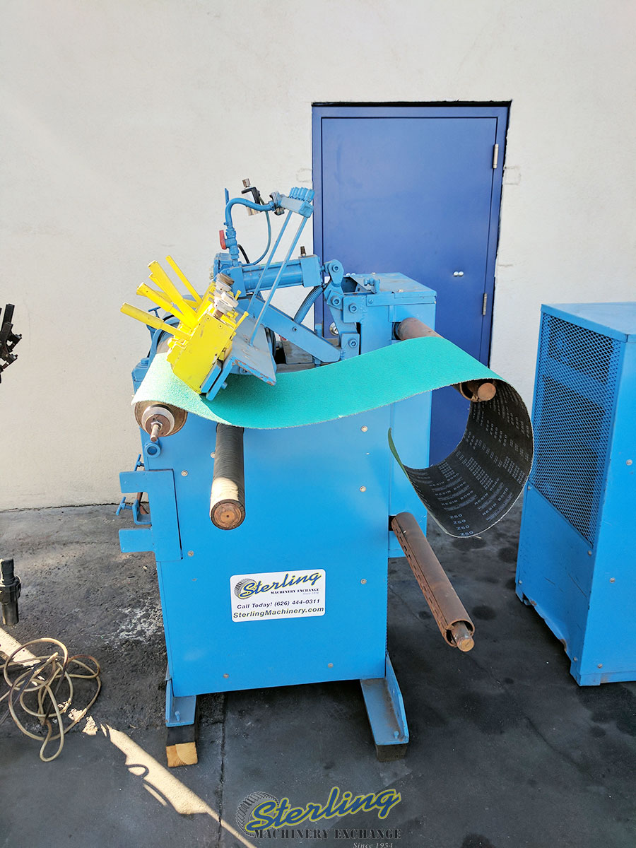 Used Sandpaper Slitting and Cutting Machine Sterling Machinery