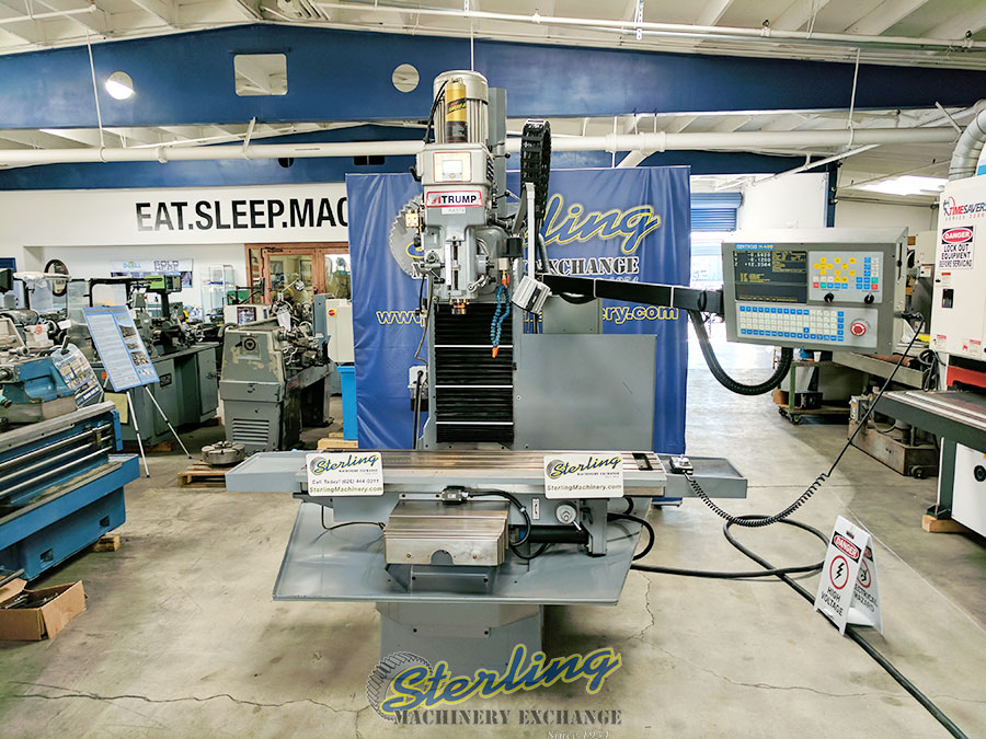 Used Atrump Tool Room CNC Bed Milling Machine Sterling Machinery