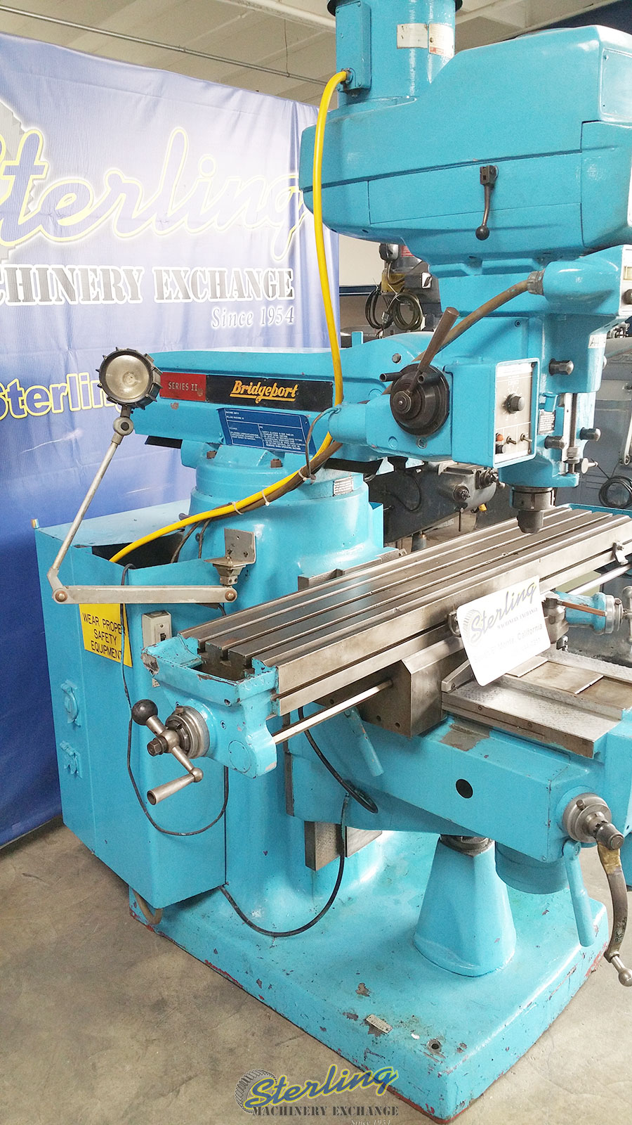 For Sale 11" x 58" Used Bridgeport HEAVY DUTY Series II Vertical