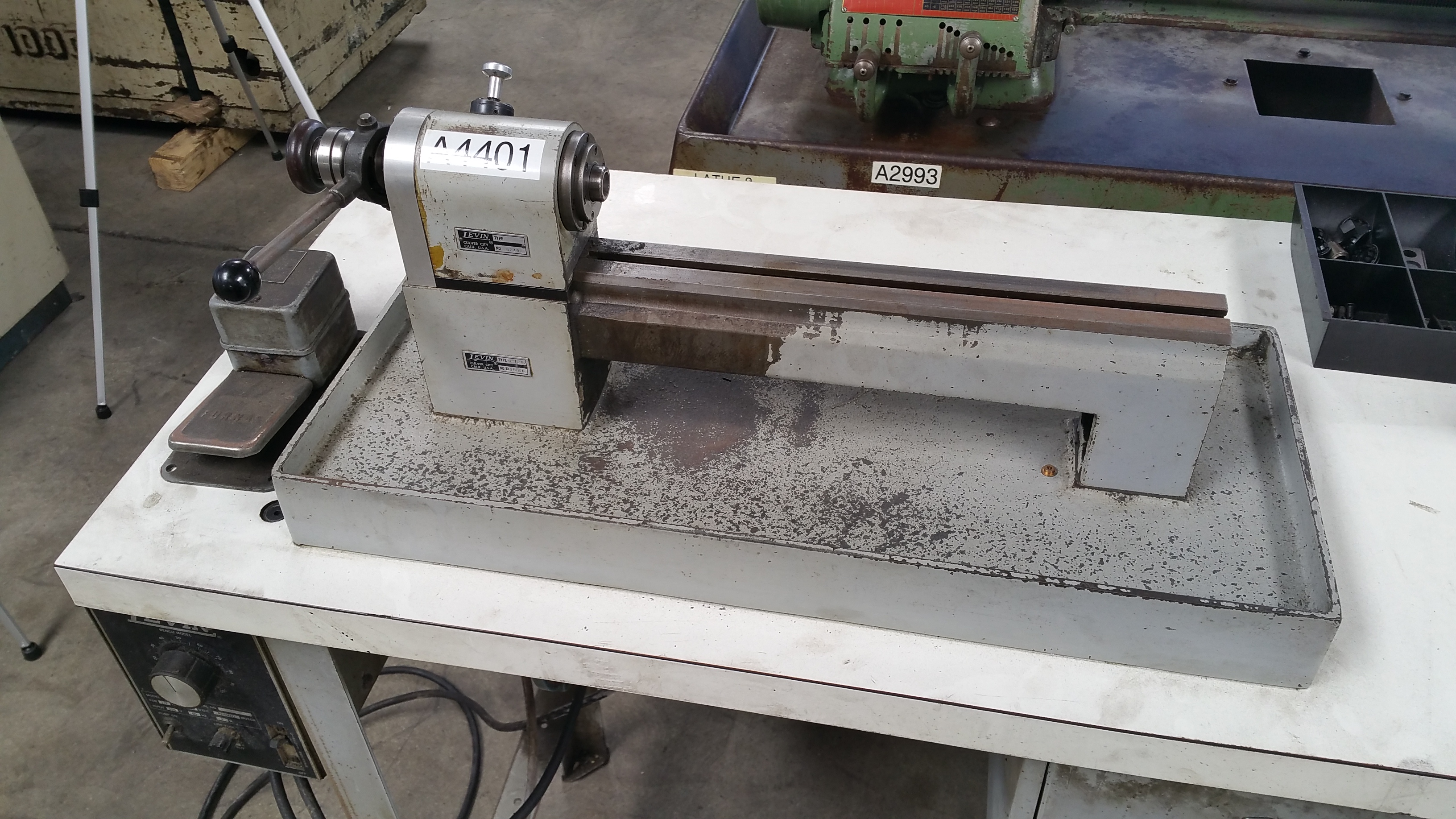 Used Levin Watch Makers Lathe Second Operation & Chuckers Lathes