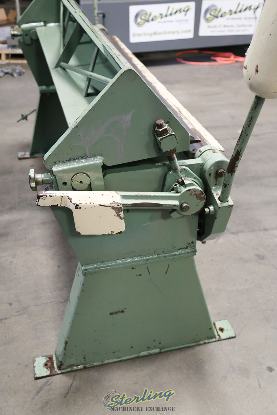 Used Chicago Manual Leaf Brake - Box & Pan/Hand-Manual - Press Brake
