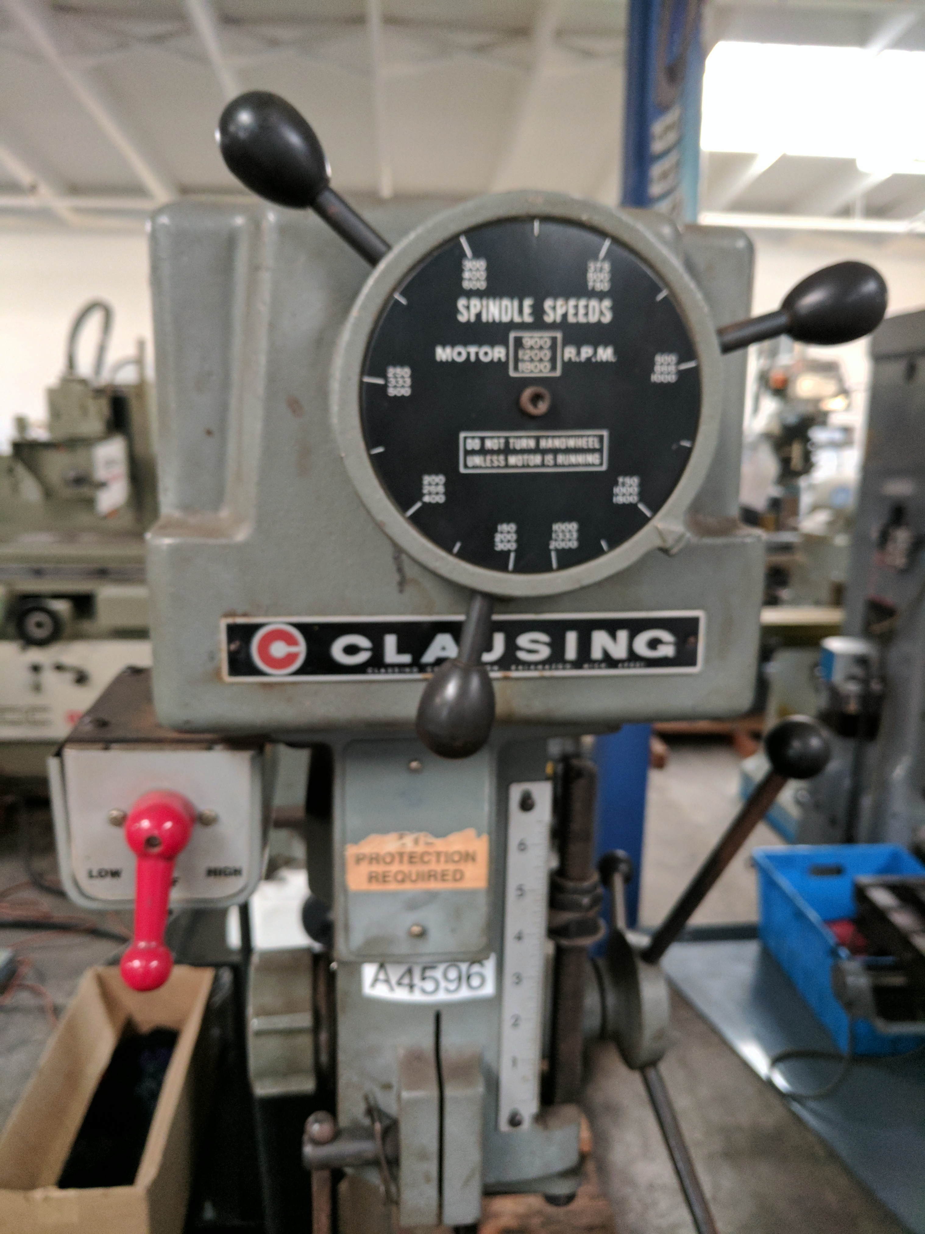 Used Clausing Floor Drill Press Drills Sterling Machinery