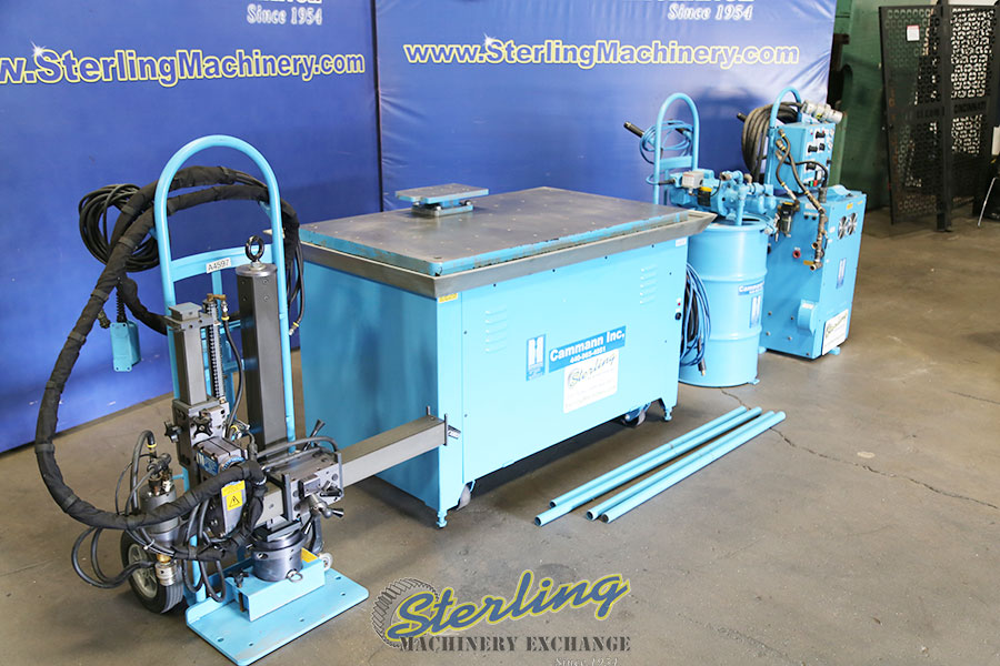 Used Cammann Portable Metal Tap Disintegrator, 4 Axis 360 Degree Rotation Metal Disintegrator