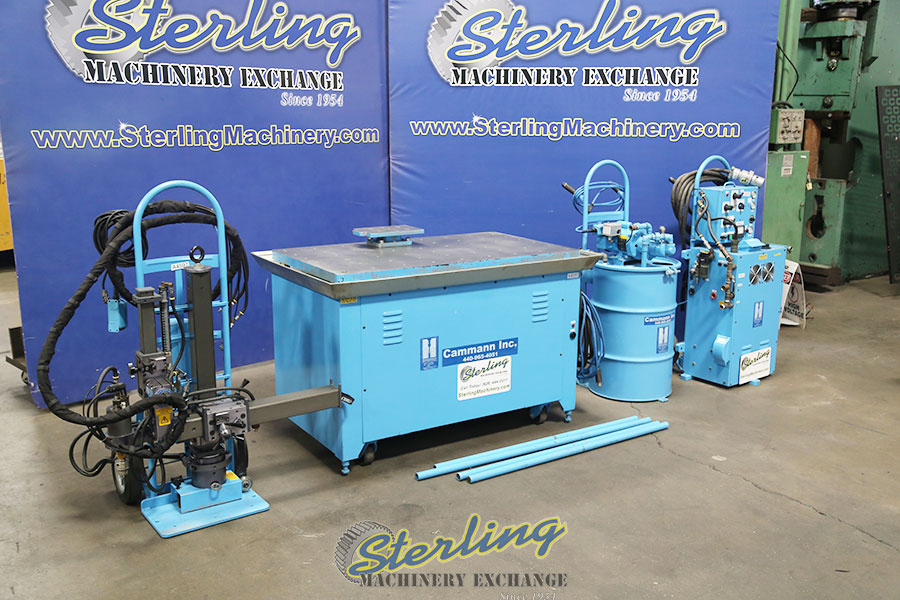 Used Cammann Portable Metal Tap Disintegrator, 4 Axis 360 Degree