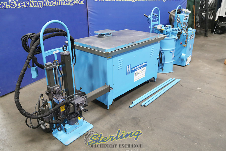 Used Cammann Portable Metal Tap Disintegrator, 4 Axis 360 Degree Rotation Metal Disintegrator