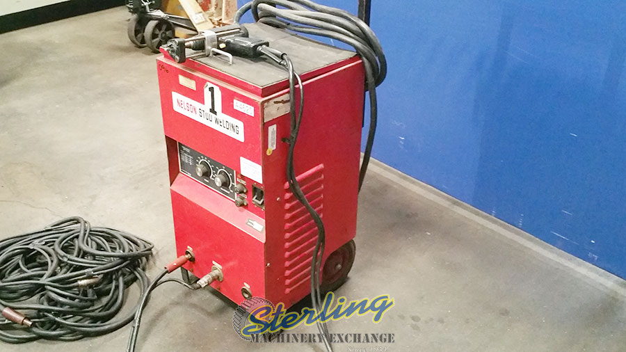For Sale Used Nelson Stud Welder, Mdl. TR450B, A4620 Sterling Machinery