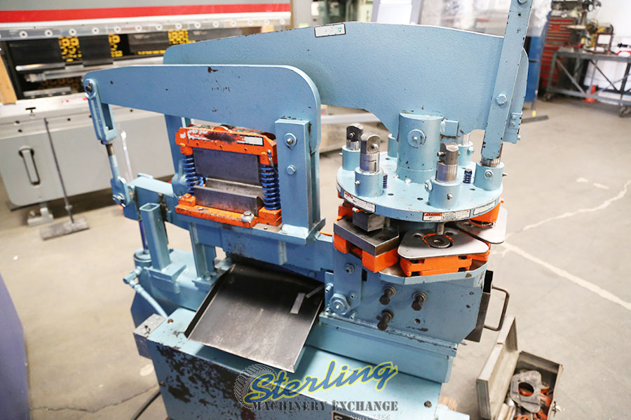 For Sale 40 Ton Used Scotchman Mechanical Ironworker (WITH 6 STATION