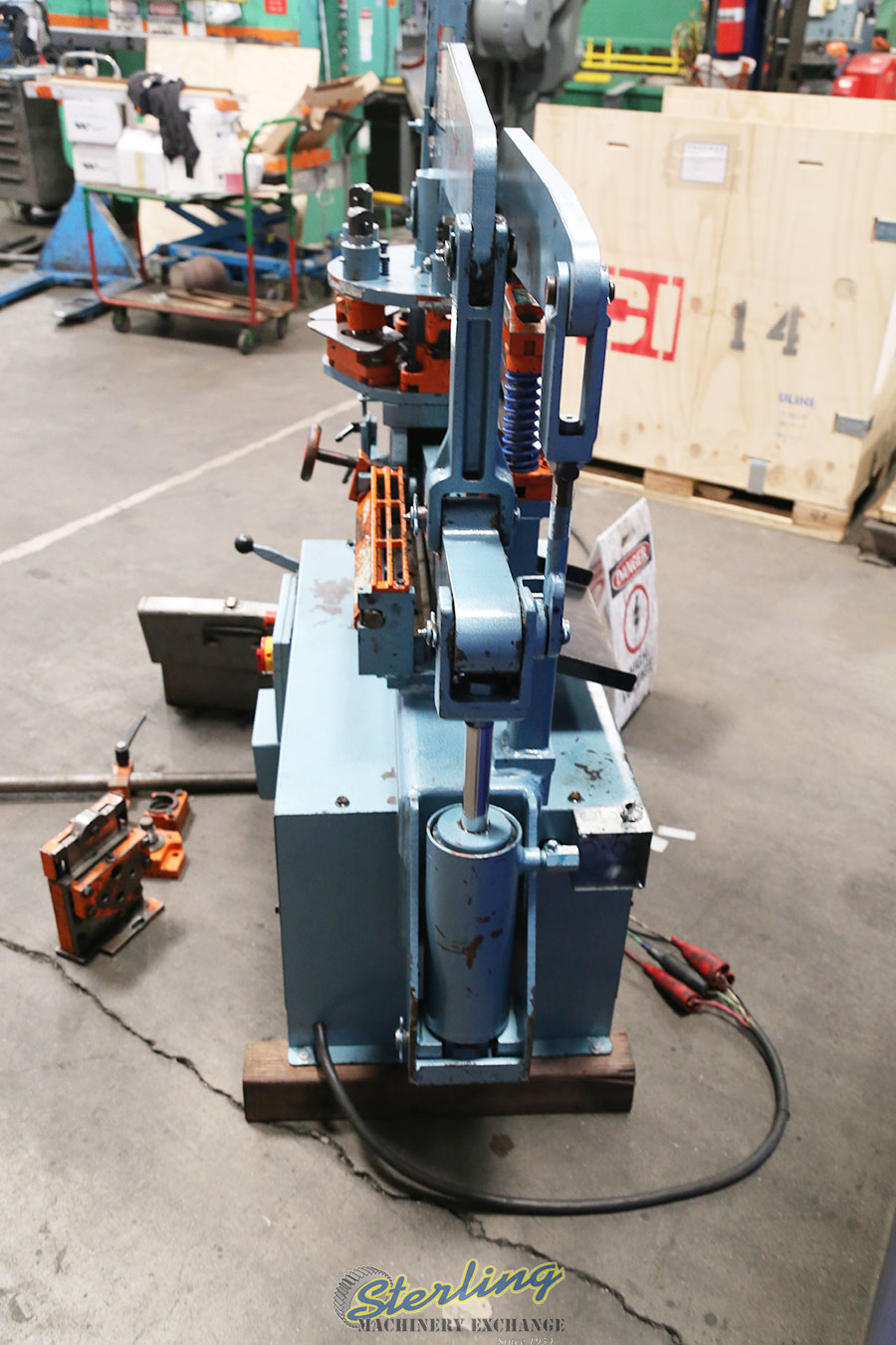 For Sale 40 Ton Used Scotchman Mechanical Ironworker (WITH 6 STATION