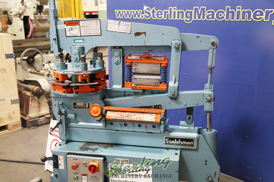 For Sale 40 Ton Used Scotchman Mechanical Ironworker (WITH 6 STATION