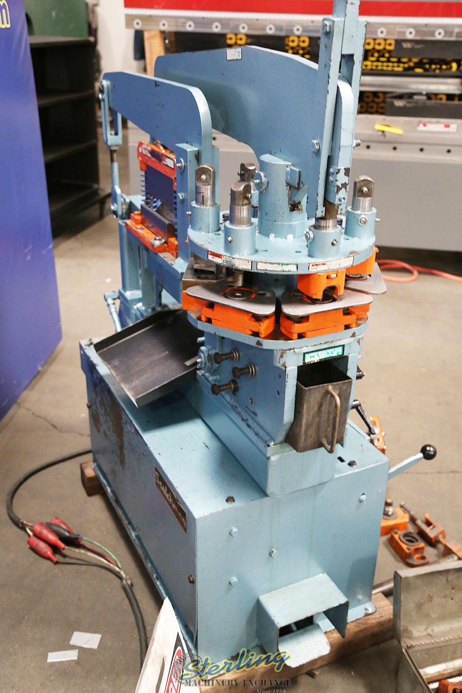 For Sale 40 Ton Used Scotchman Mechanical Ironworker (WITH 6 STATION