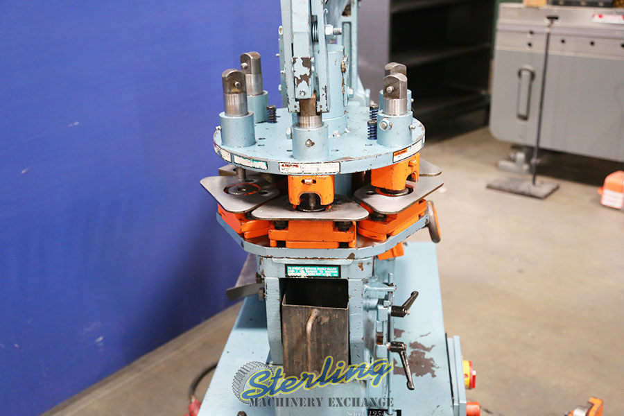 For Sale 40 Ton Used Scotchman Mechanical Ironworker (WITH 6 STATION