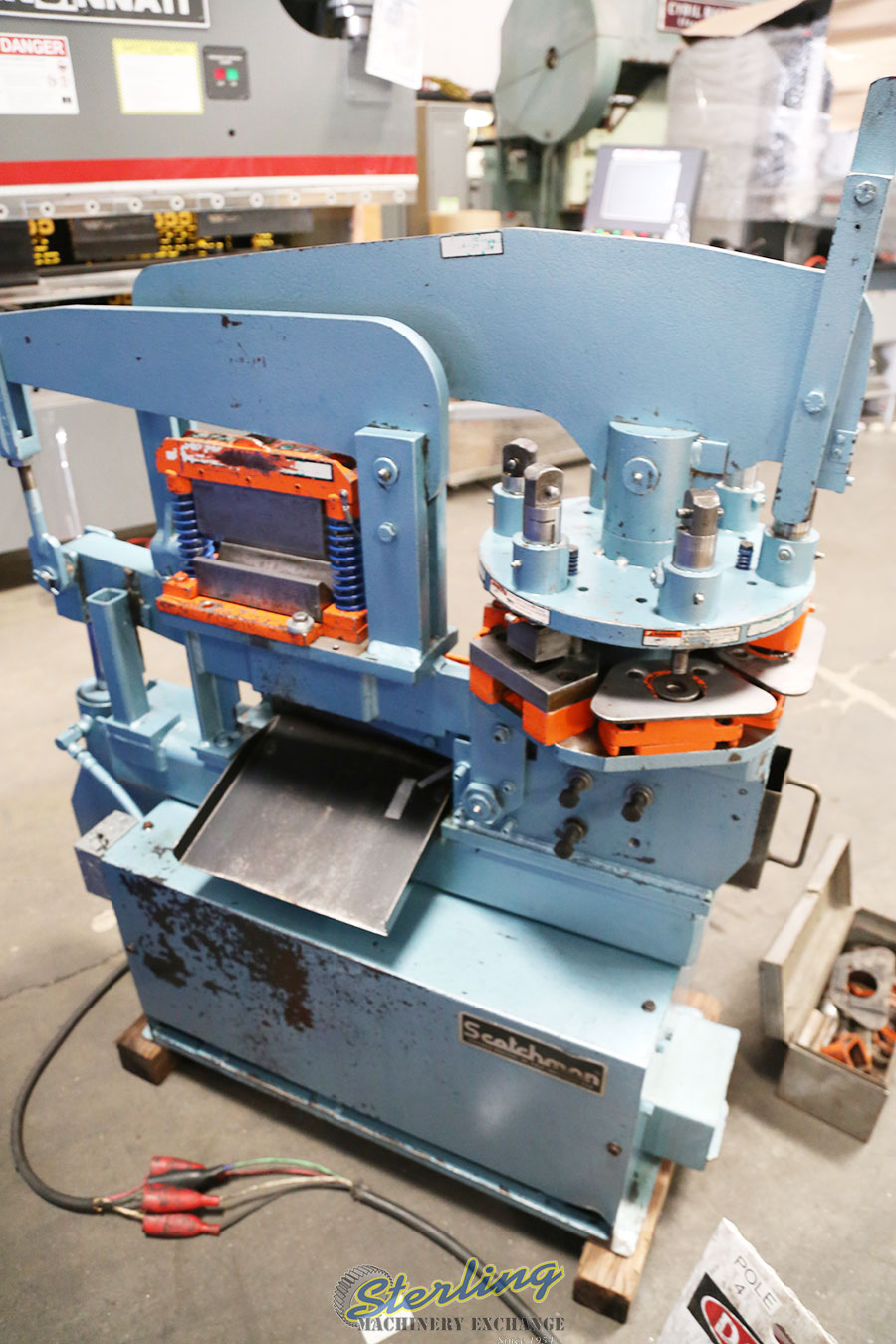 For Sale 40 Ton Used Scotchman Mechanical Ironworker (WITH 6 STATION