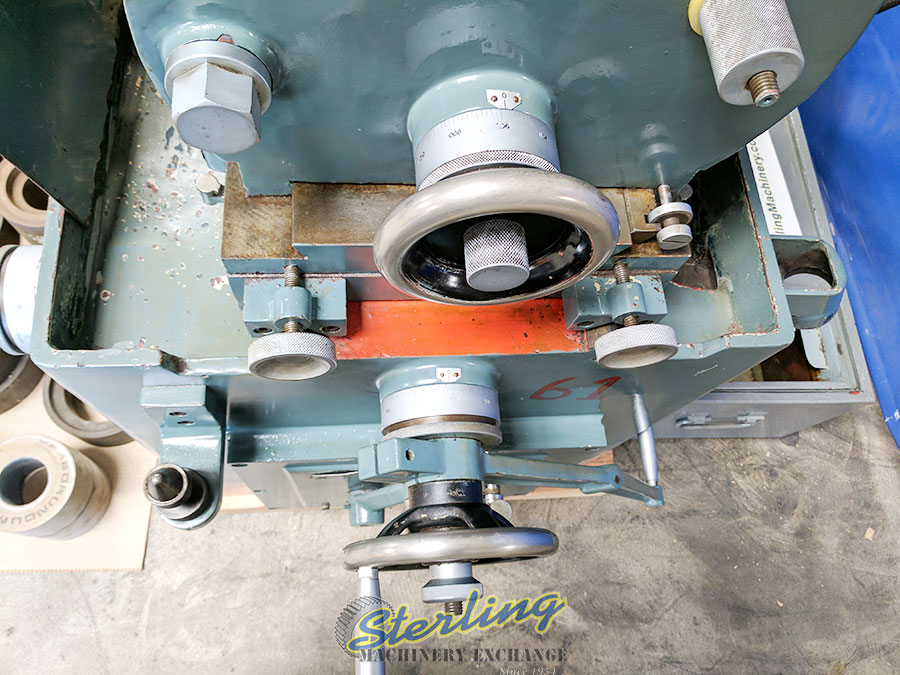 For Sale 11/4" Used Supertec Centerless Grinder, Mdl. STC12, Tapered