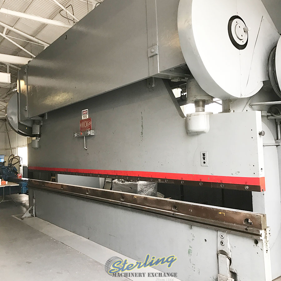 Used Chicago Heavy Duty Mechanical Press Brake Sterling Machinery