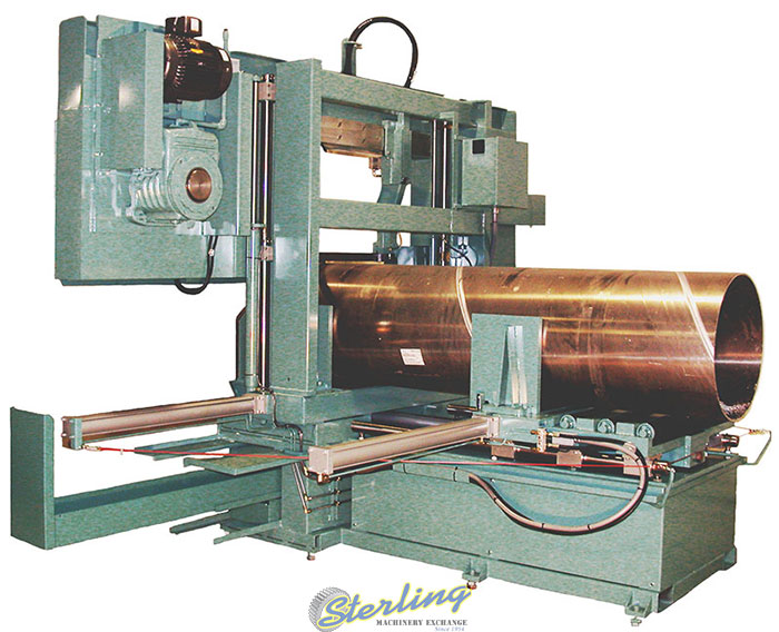 New-W.F. Wells-Brand New W.F. Wells CNC Fully Automatic with Shuttle Type Barfeed Horizontal Twin Post Band Saw-B-25-3A3 CNC-SMB253A3CNC-01