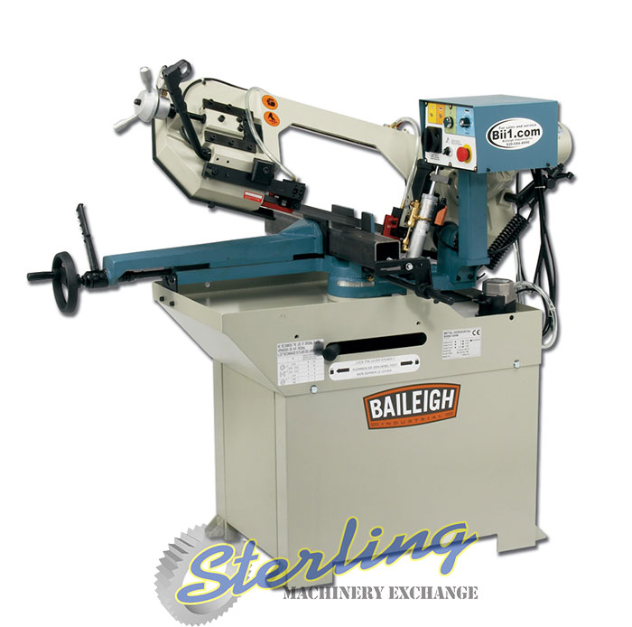 Brand New Baileigh Horizontal Metal Cutting Band Saw with Mitering