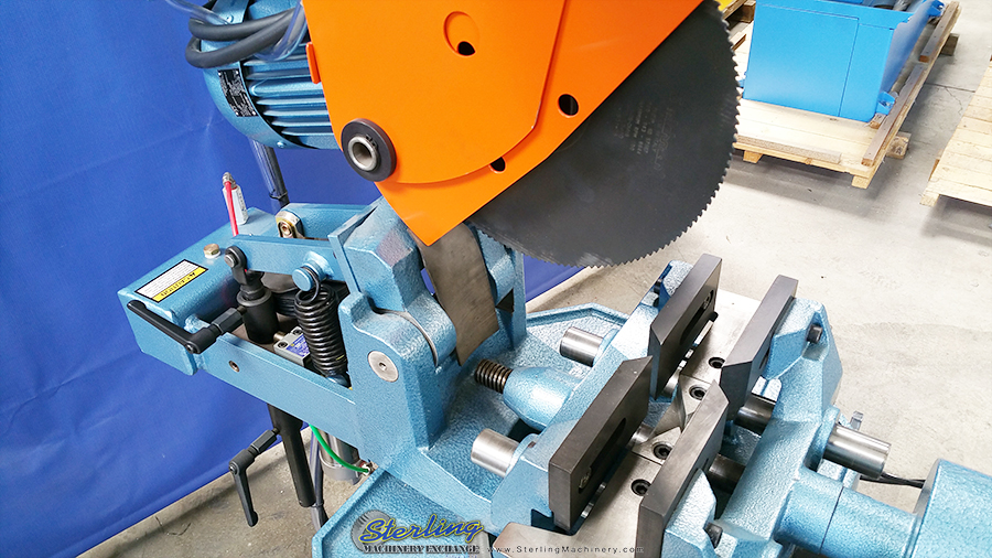 New Scotchman (HIGH TURN SEMIAUTOMATIC WITH POWER CLAMPING AND POWER HEAD DOWN FEED) Circular