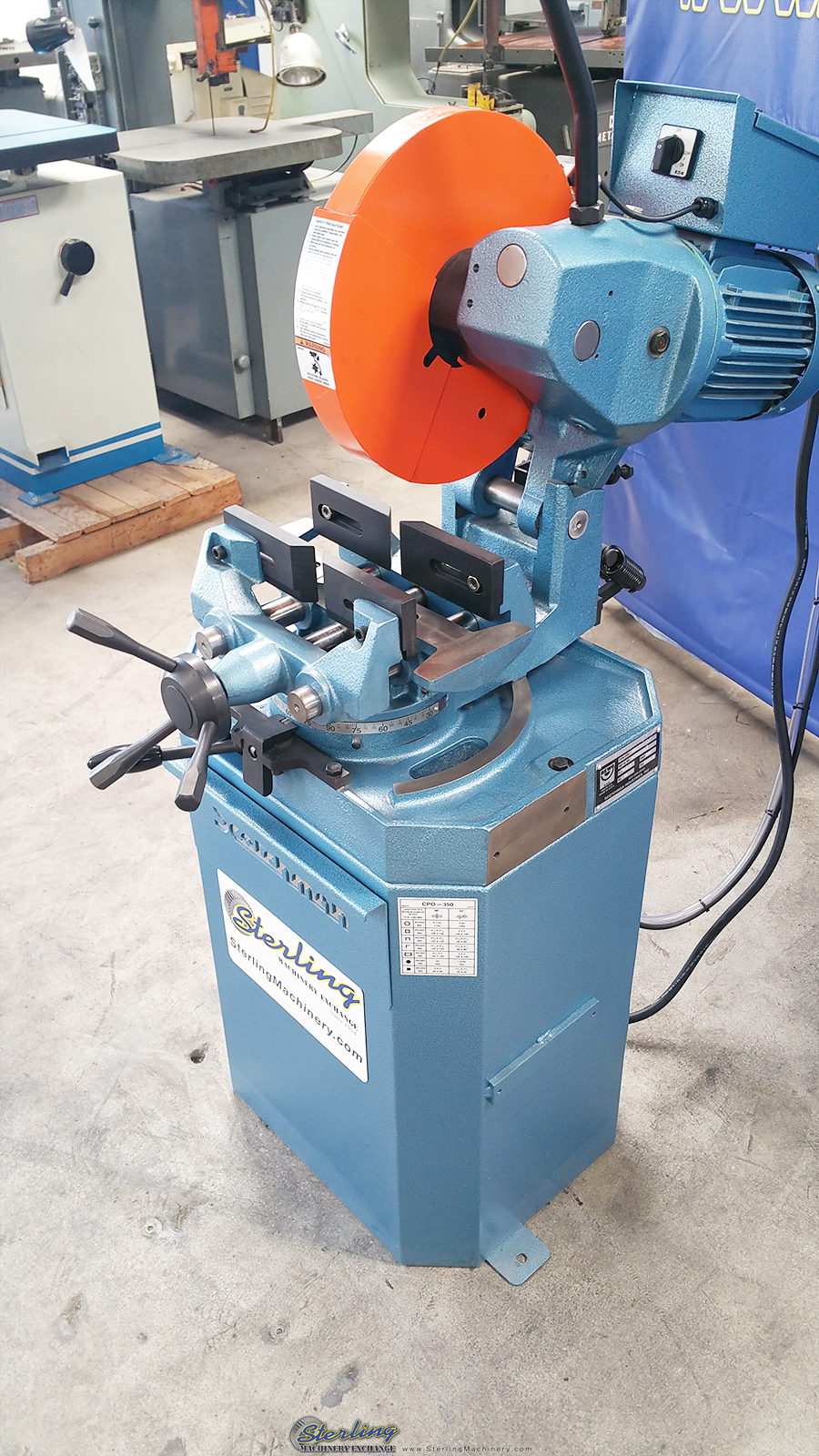 New Scotchman (LOW TURN, MANUAL VISE AND MANUAL DOWN FEED) Circular