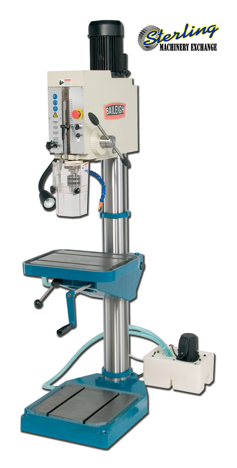 For Sale 11/2" Brand New Baileigh Power Feed Gear Driven Drill Press
