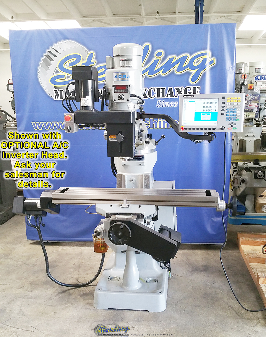 Brand New Acra MillPower CNC Vertical Mill 3 Axis CNC Sterling Machinery
