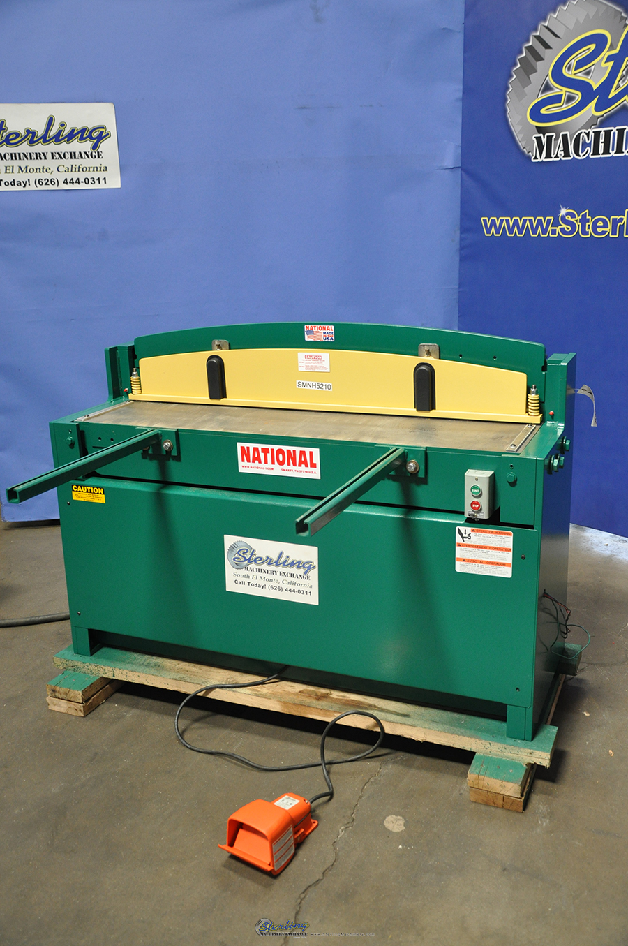 Brand New National Hydraulic Shear Power Squaring Shears (Gauge) 10