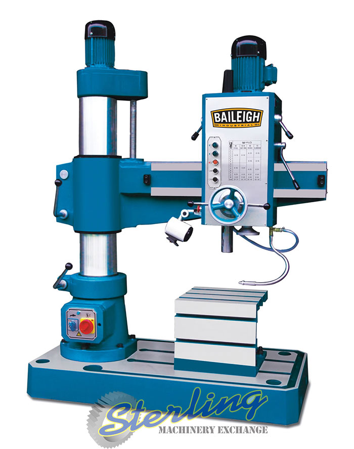 Brand New Baileigh Mechanical Radial Drill Radial Drills Sterling
