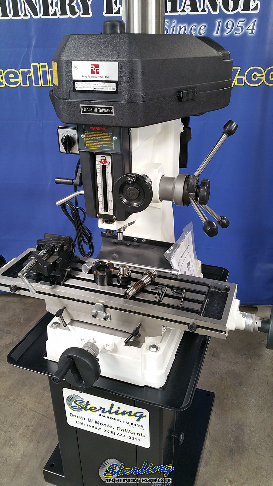 Brand New Acra/Rong Fu Milling and Drilling Machine 