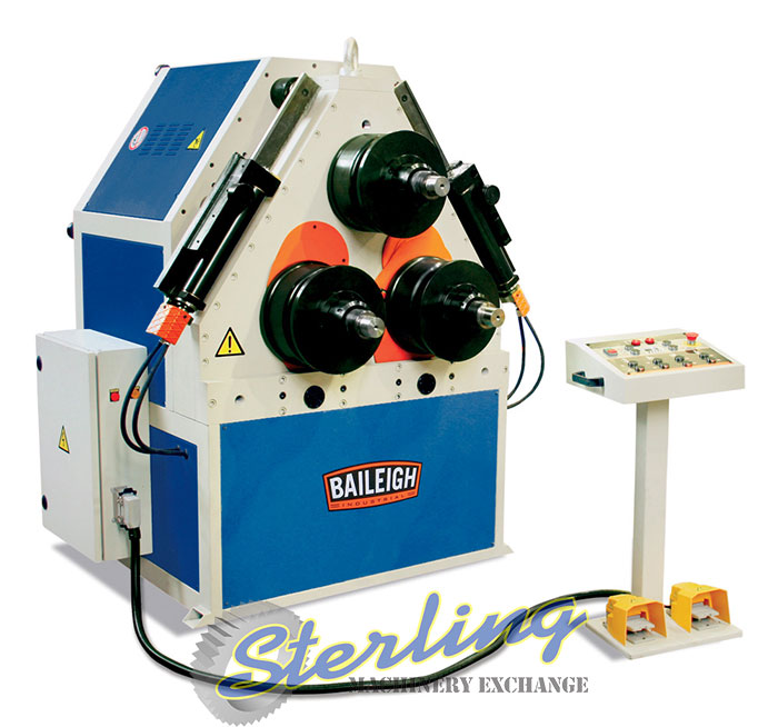 Brand New Baileigh Hydraulic Double Pinch Roll Bender Angle Bending