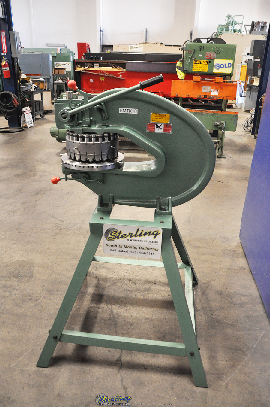 For Sale 8 Ton Brand New Tin Knocker Rotex (Style) Hand Turret Punch