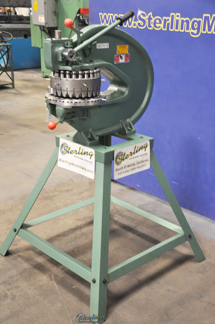 Brand New Tin Knocker Rotex (Style) Hand Turret Punch Sterling Machinery