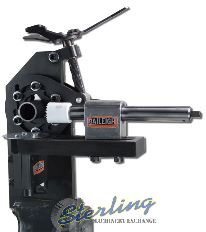 brand new baileigh vice mounted hole saw tube & pipe notcher TN-250