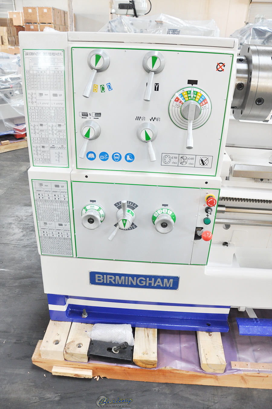 New-Birmingham-Brand New Birmingham Precision (Gap Bed) Engine Lathe-YCL-26120-SMYCL26120-015