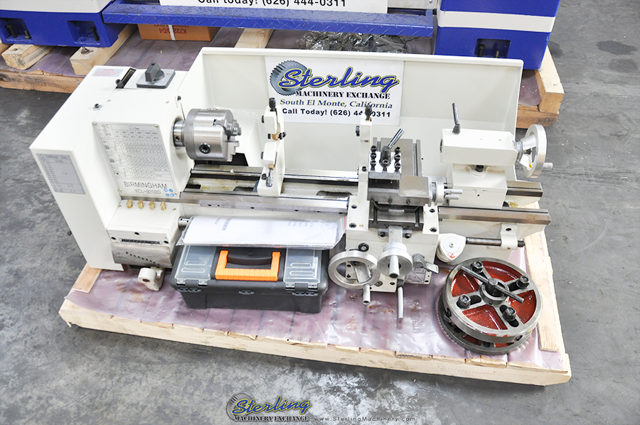 For Sale 9" x 20" Brand New Birmingham Bench Top Lathe (Geared Head)(Single Phase), Mdl. YCL