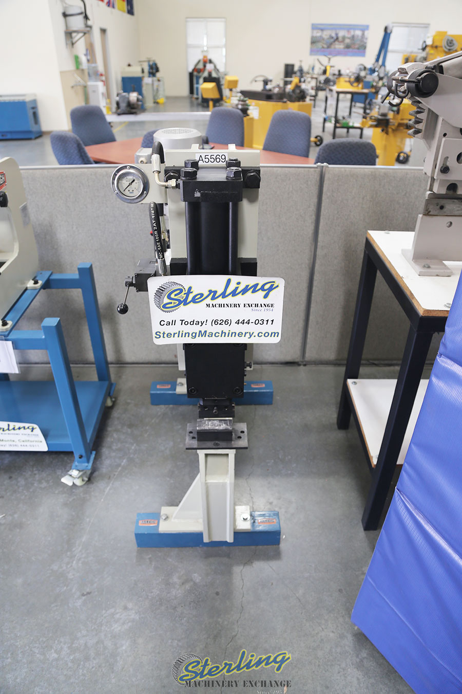 Brand New Baileigh Hydraulic Gap Frame Bench Press