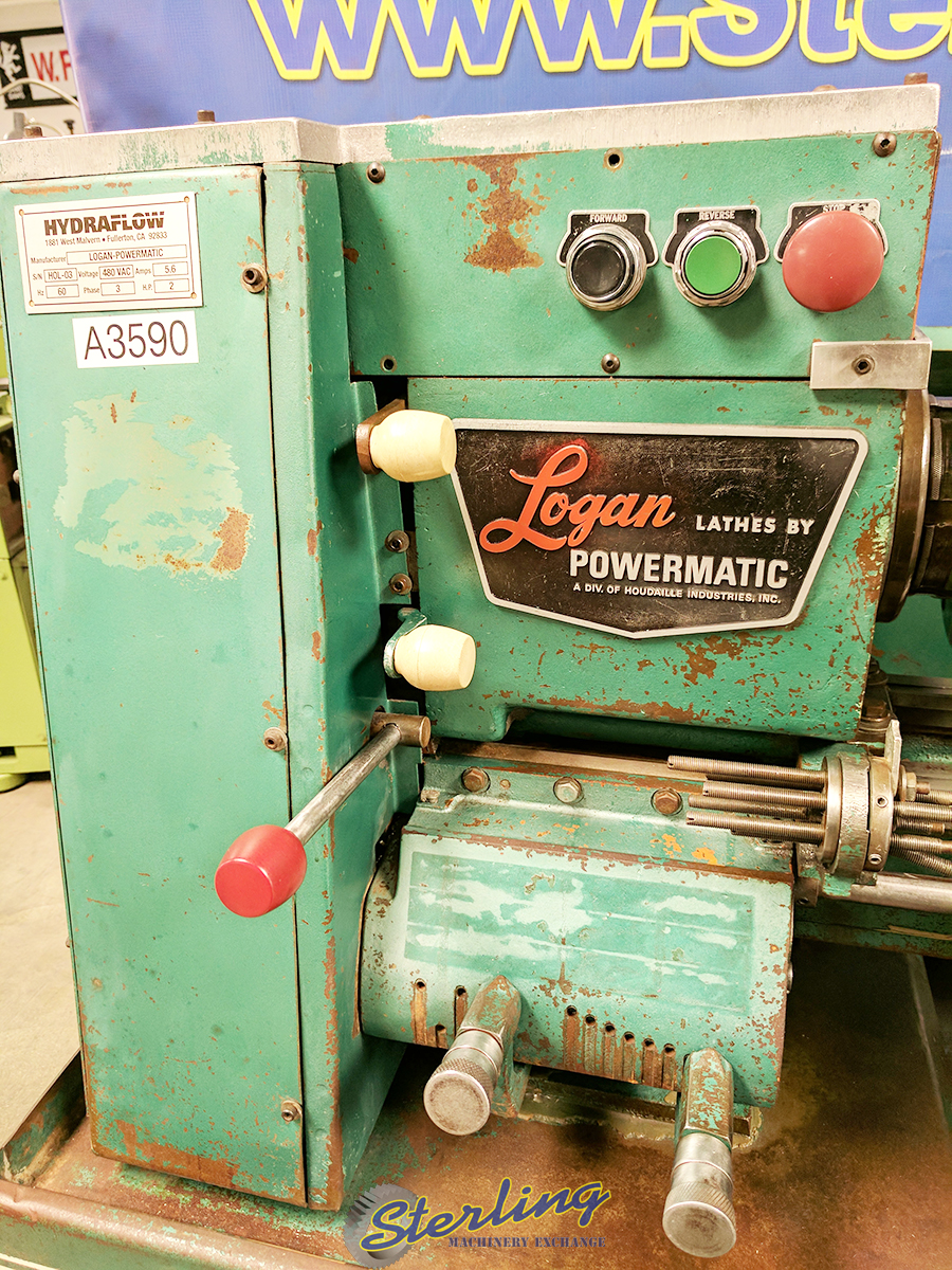 Used Logan Powermatic Engine Lathe Sterling Machinery