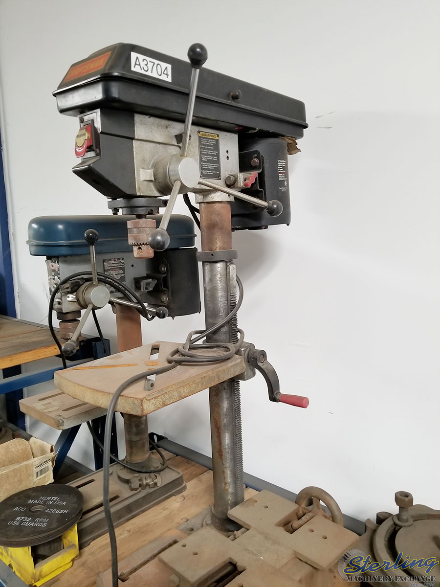 Used Craftsman Bench Top Drill Press - Floor Type Heavy